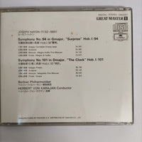 ซีดี Joseph Haydn - Symphony No.94 Surprise Symphony No.101 The Clock CD VG+