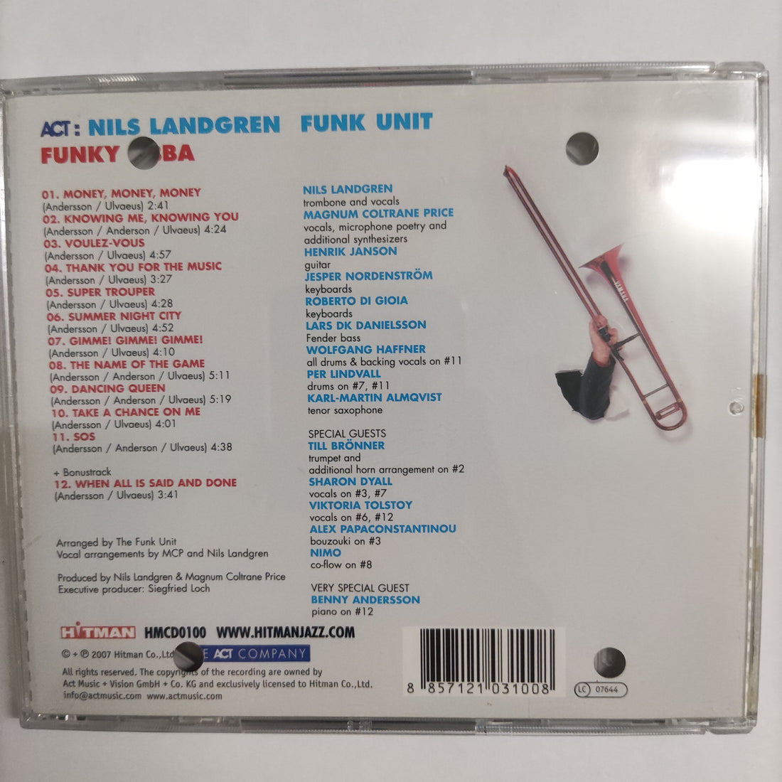 ซีดี Nils Landgren - Funky Abba CD VG+