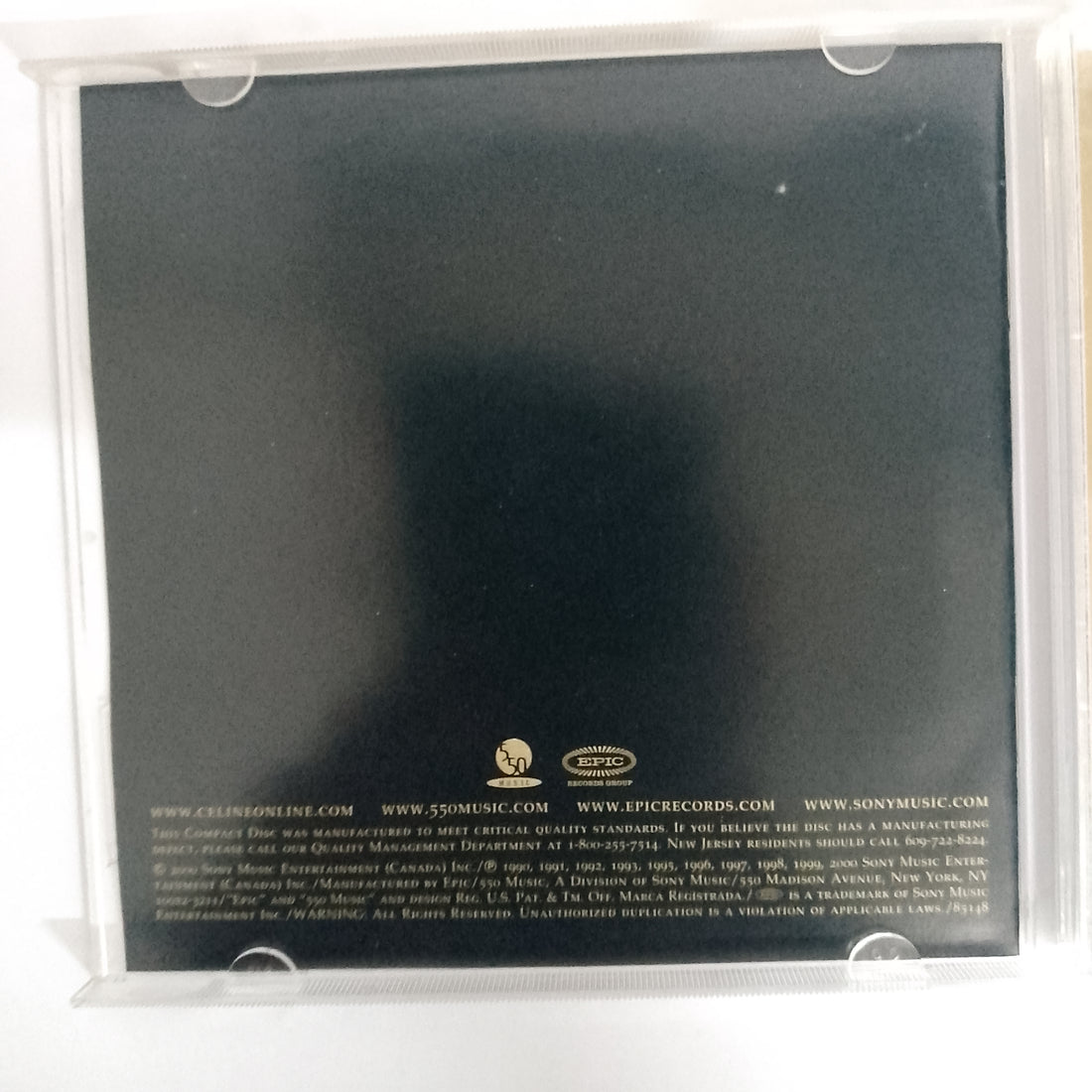 ซีดี Céline Dion - The Collector's Series Volume One CD VG+