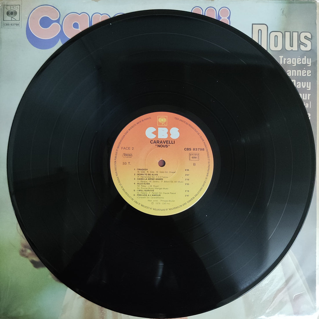 แผ่นเสียง Caravelli - Nous Vinyl VG+