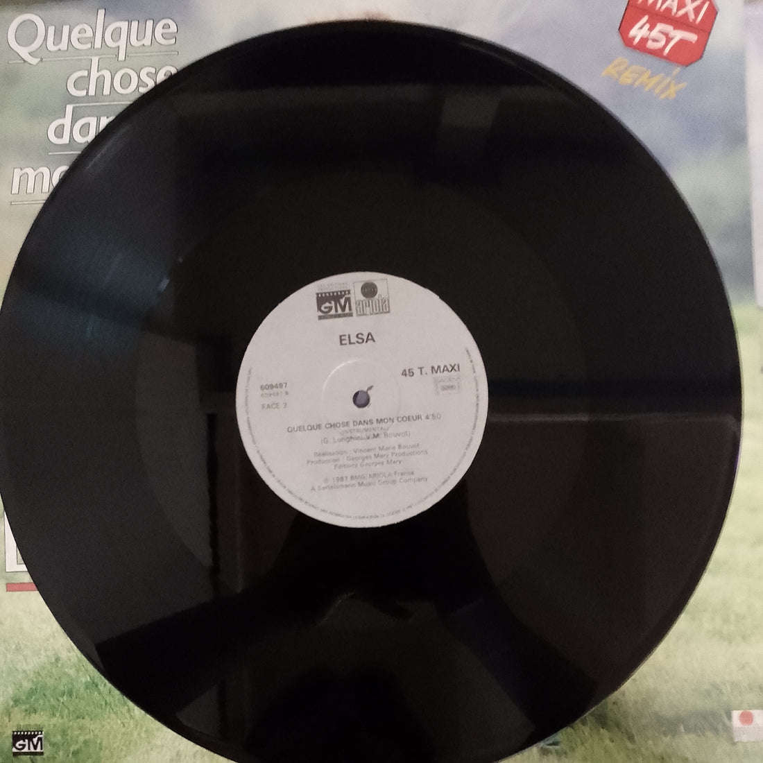 แผ่นเสียง Elsa - Quelque Chose Dans Mon Cœur Remix Vinyl VG+