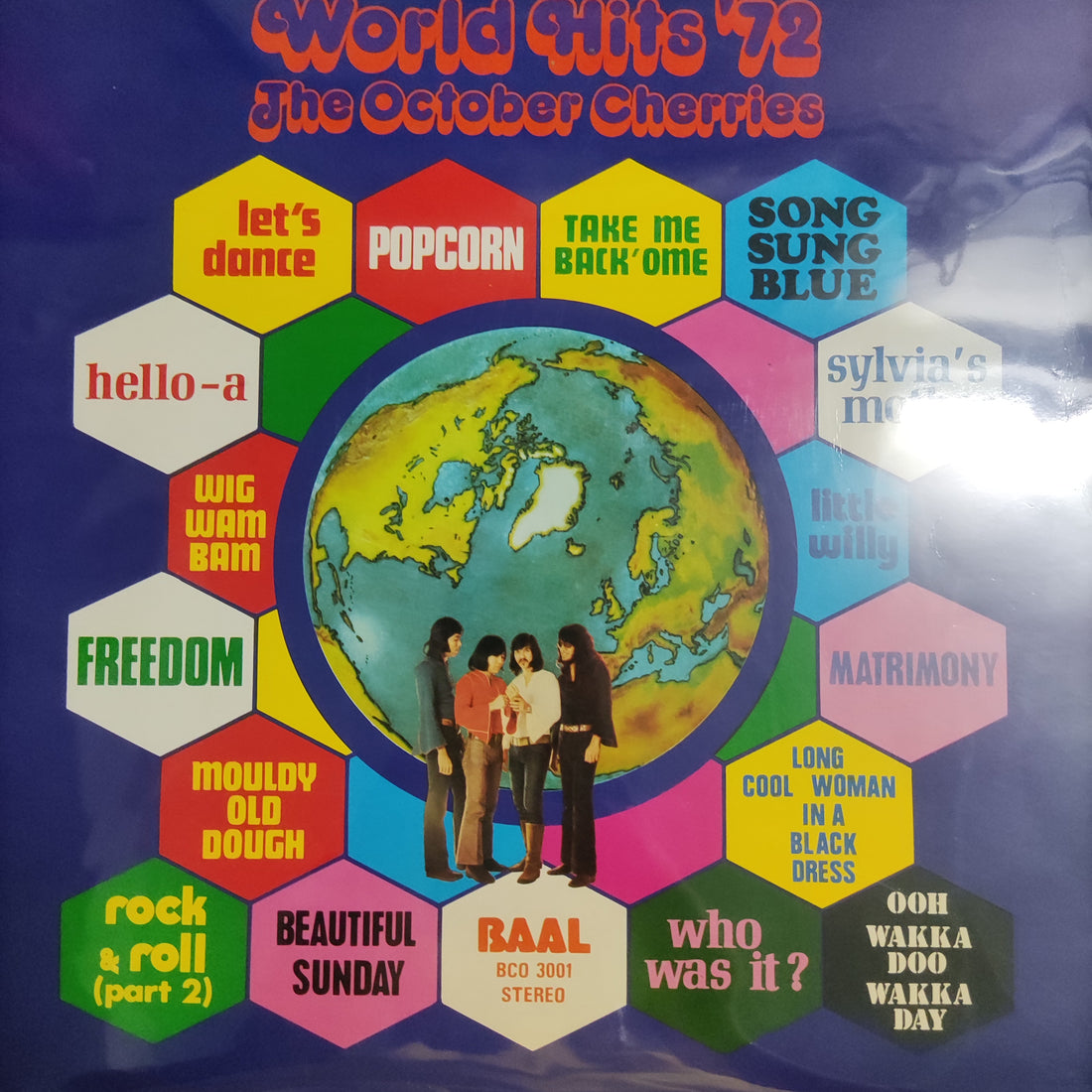 แผ่นเสียง The October Cherries - World Hits 72 Vinyl VG+