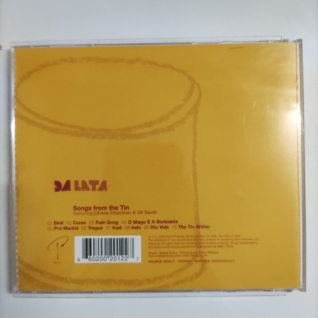 ซีดี Da Lata - Songs From The Tin CD VG+