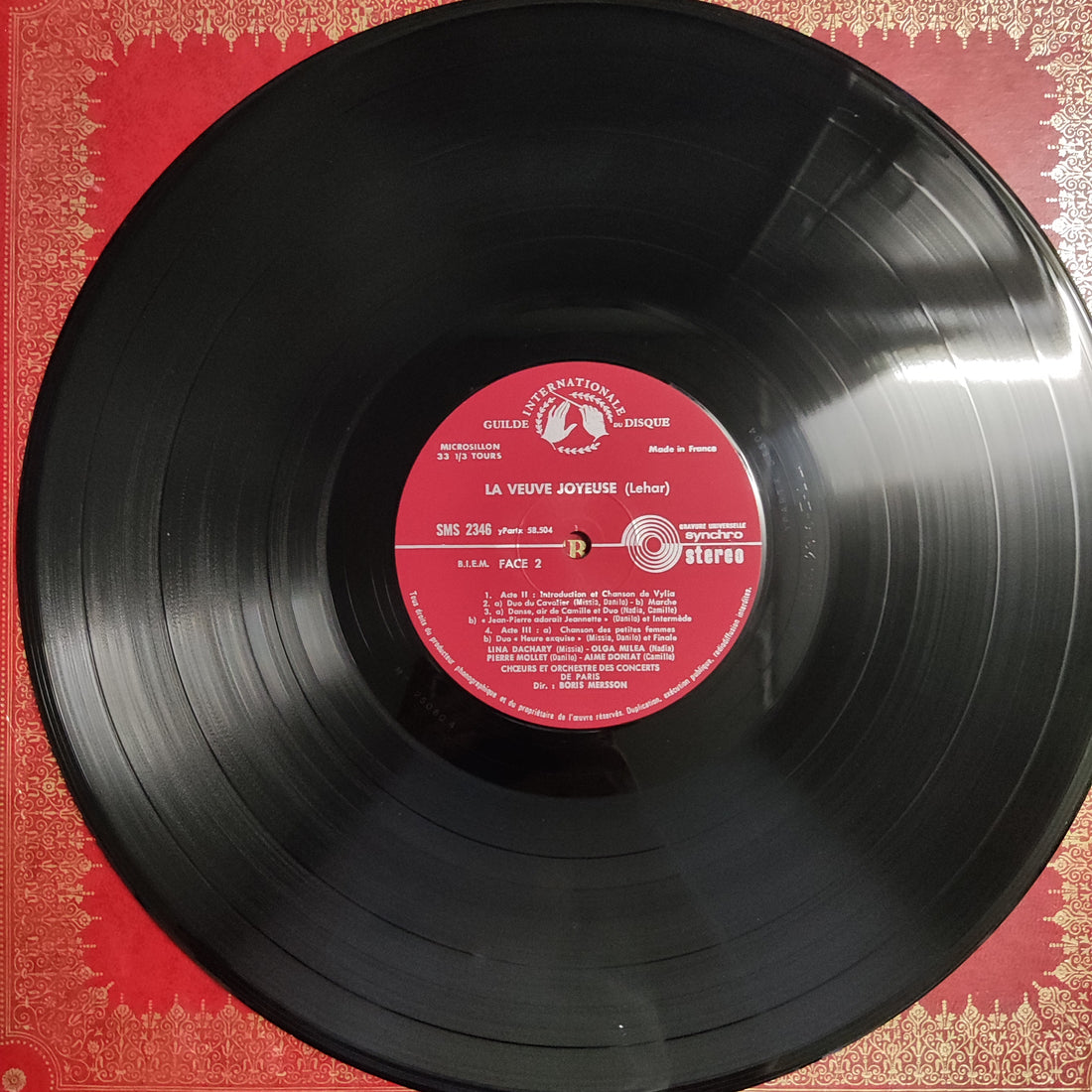 แผ่นเสียง Various - Operettes Celebres Vinyl VG+ 10LPs