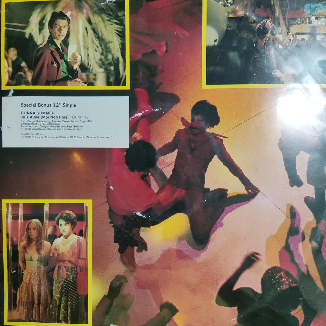 แผ่นเสียง Various - The Original Motion Picture Soundtrack Of Thank God It's Friday Vinyl VG+