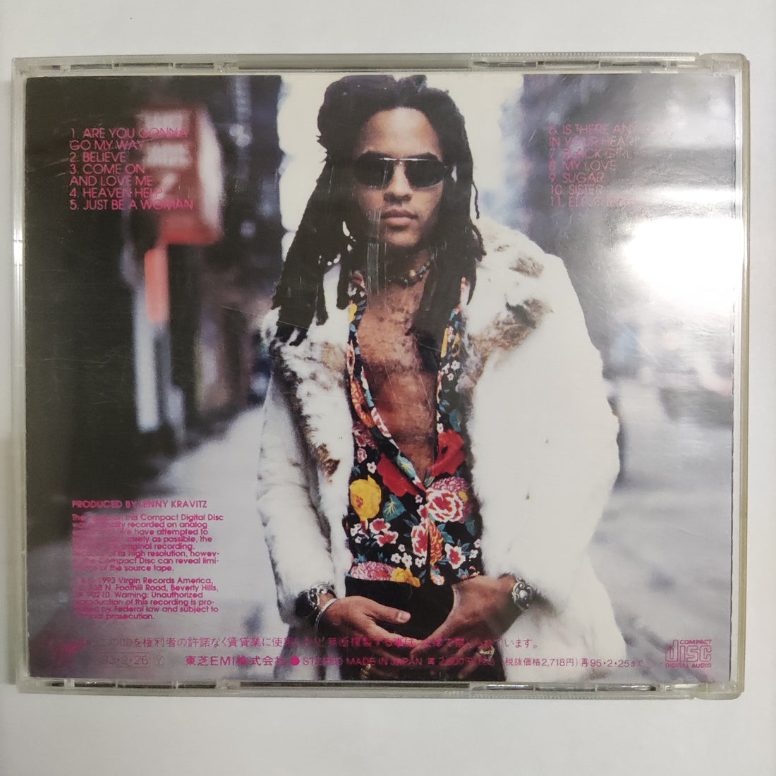 ซีดี Lenny Kravitz - Are You Gonna Go My Way CD VG+