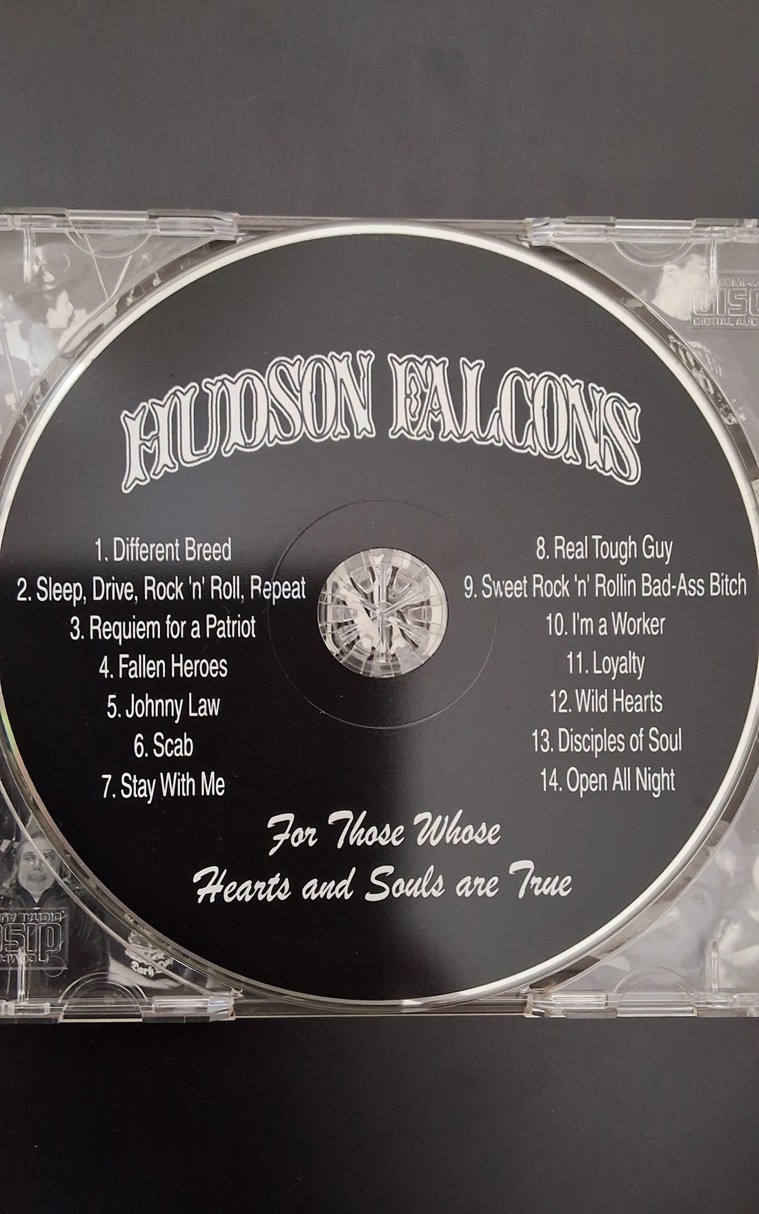 ซีดี Hudson Falcons - For Those Whose Hearts And Souls Are True CD VG+