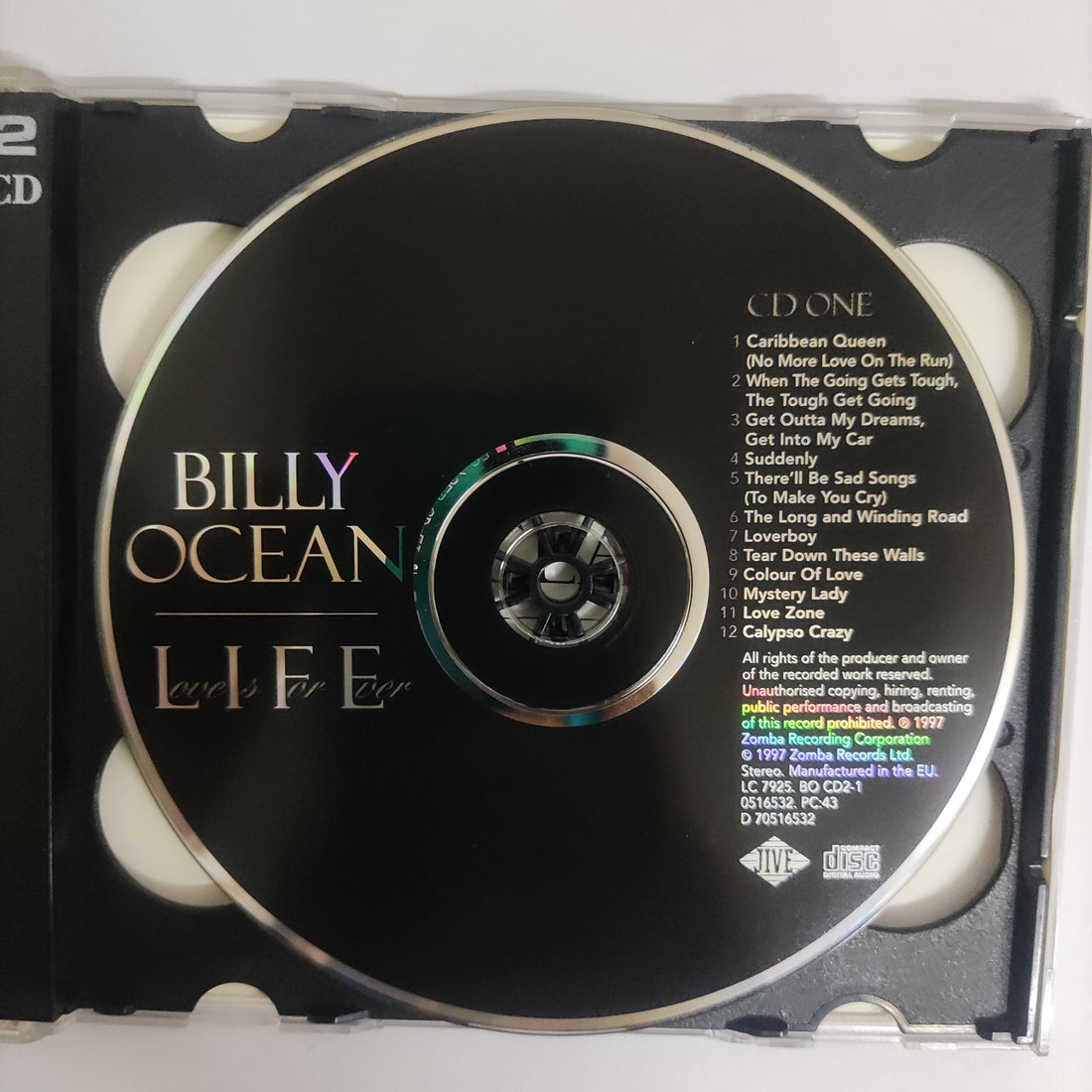 ซีดี Billy Ocean - Love Is For Ever CD VG+ 2CDs