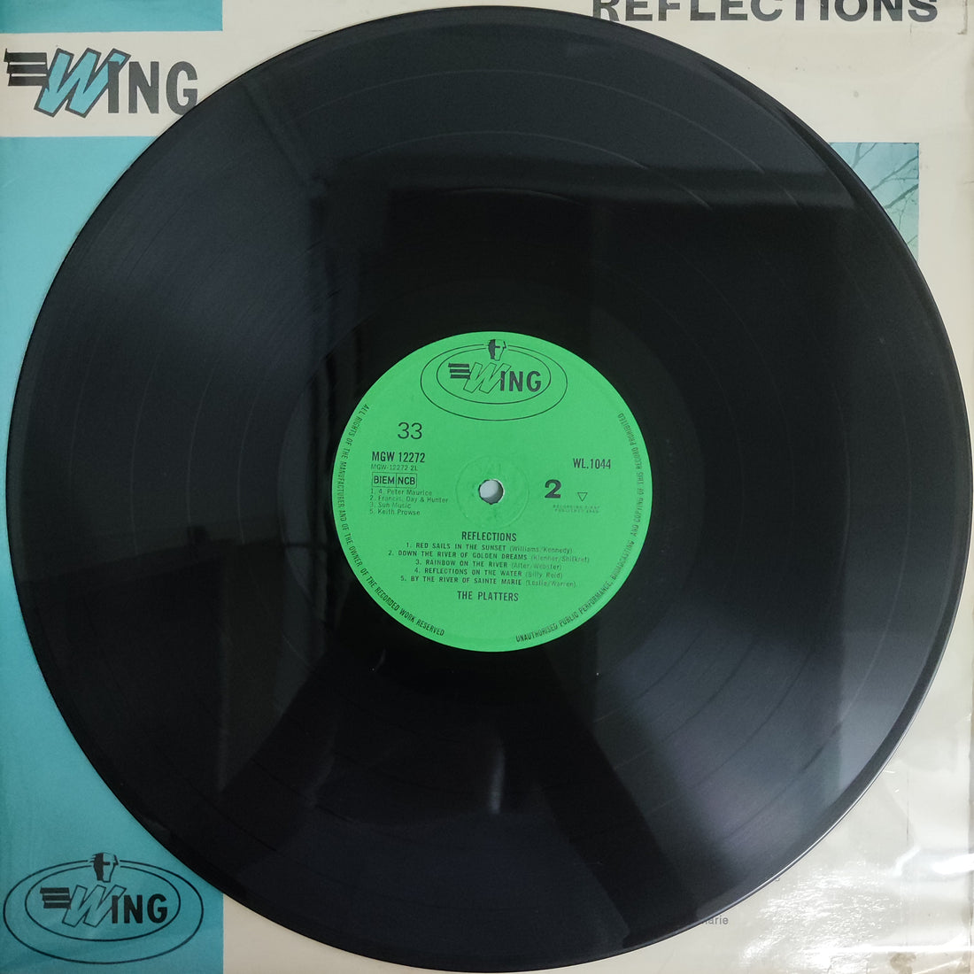 แผ่นเสียง The Platters - Reflections Vinyl VG+