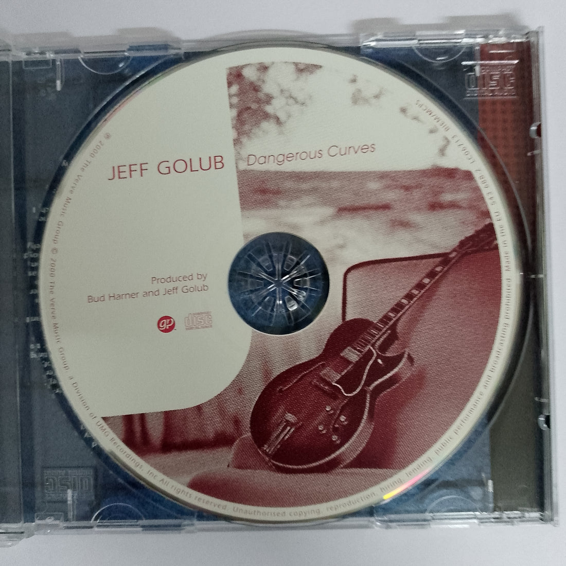 ซีดี Jeff Golub - Dangerous Curves CD NM