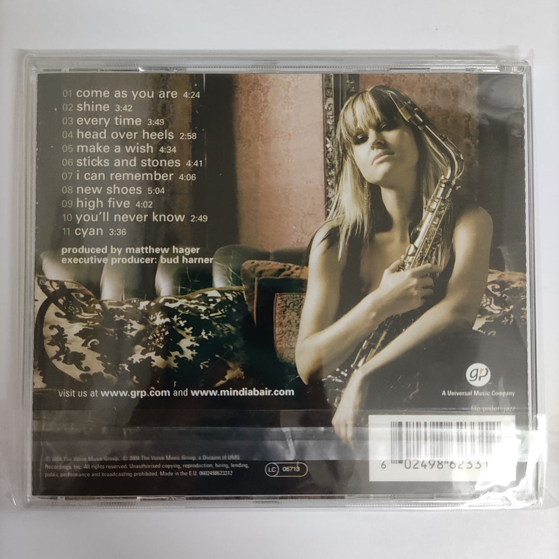 ซีดี Mindi Abair - Come As You Are CD NM
