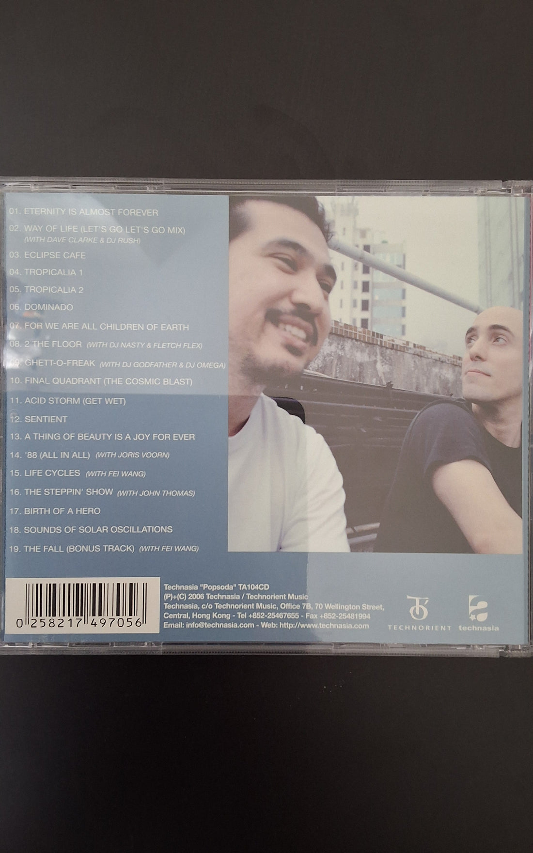 ซีดี Technasia - Popsoda CD VG+