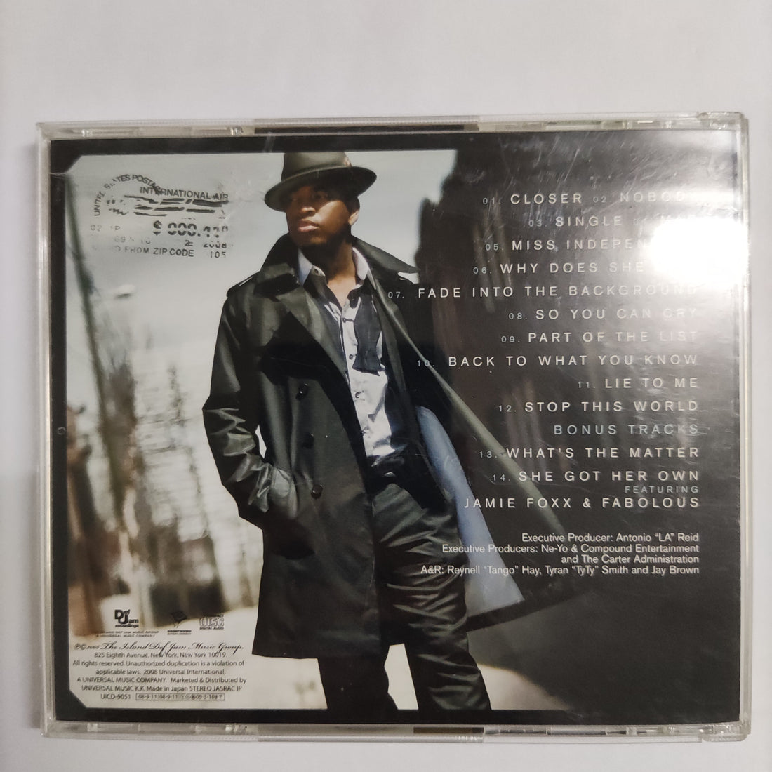 ซีดี Ne-Yo - Year Of The Gentleman CD NM or M-
