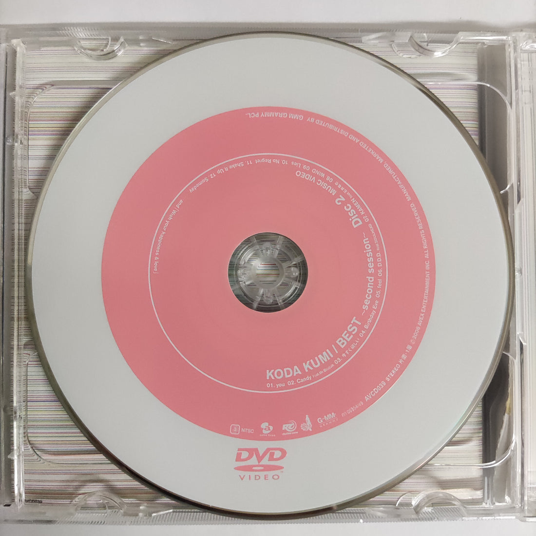 ซีดี Koda Kumi - Second Session CD NM 1CD 1DVD