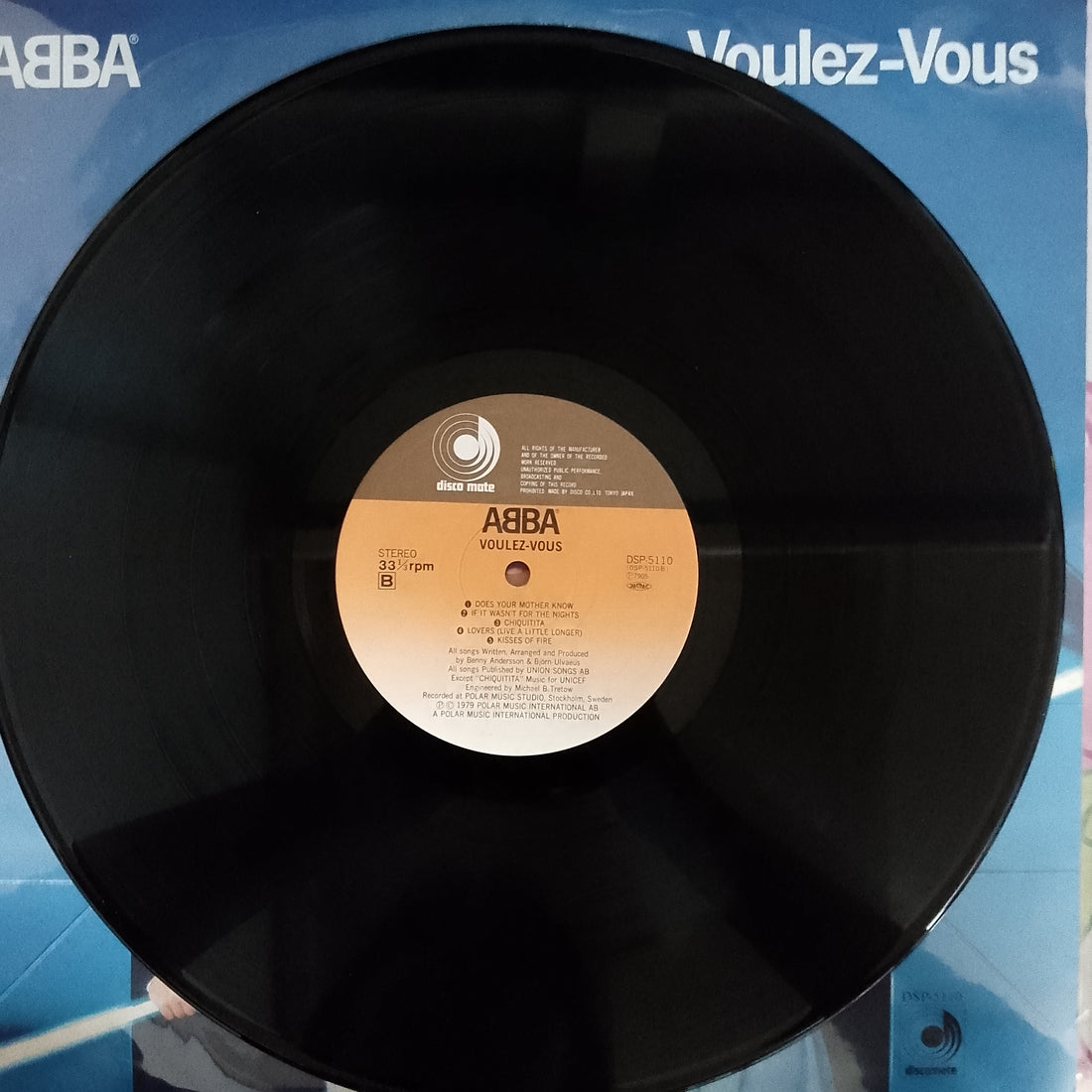 แผ่นเสียง ABBA - Voulez-Vous Vinyl VG+