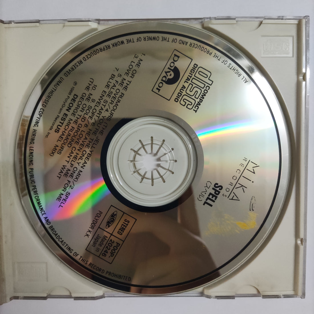 ซีดี Deon Estus - Spell CD VG+