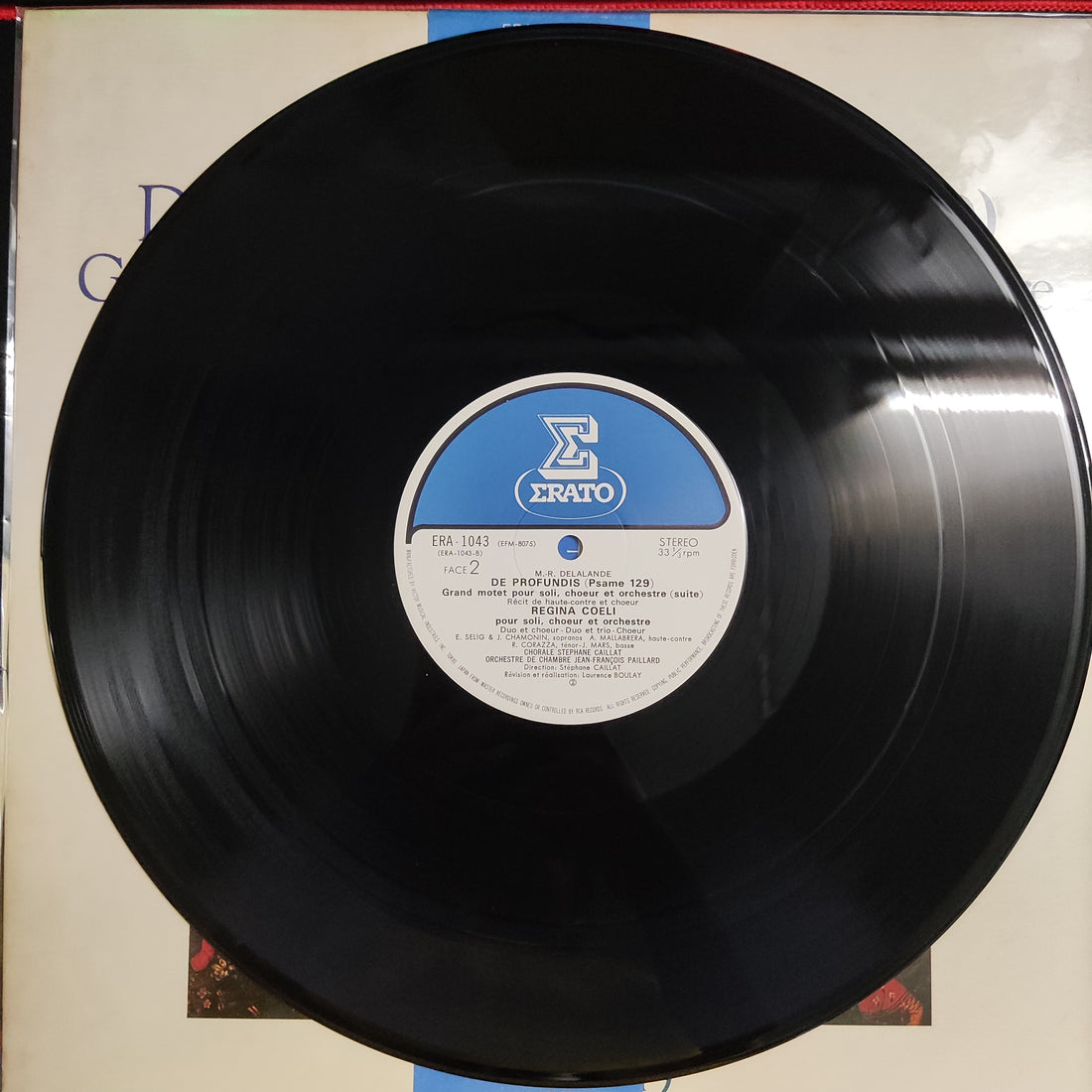 แผ่นเสียง M.R. Delalande - De Profundis Psame 129 Grand Motet Pour Soli,Choeur Et Orchestre