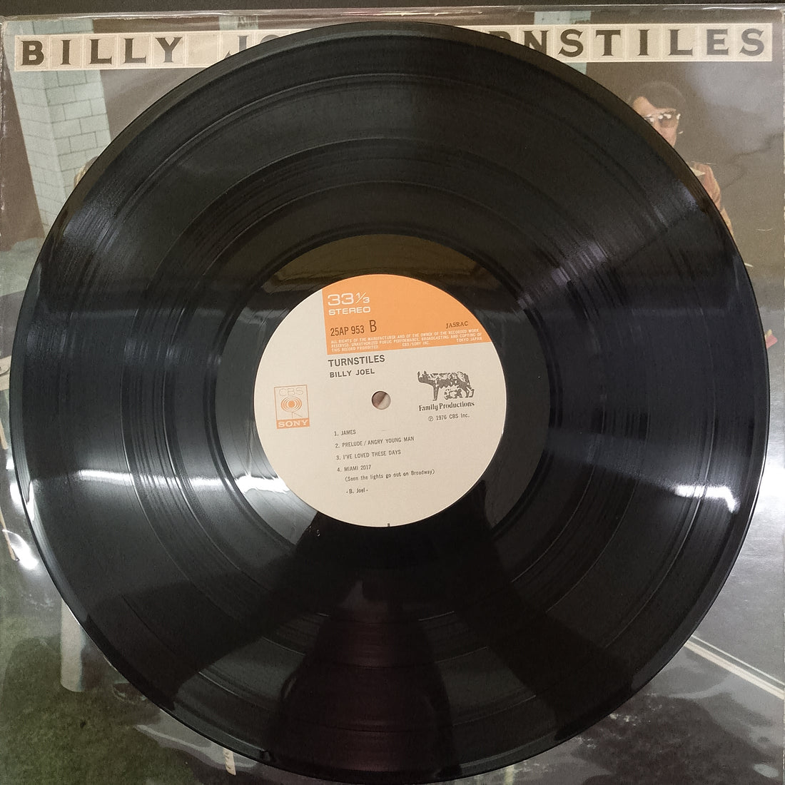 แผ่นเสียง Billy Joel - Turnstiles Vinyl VG+