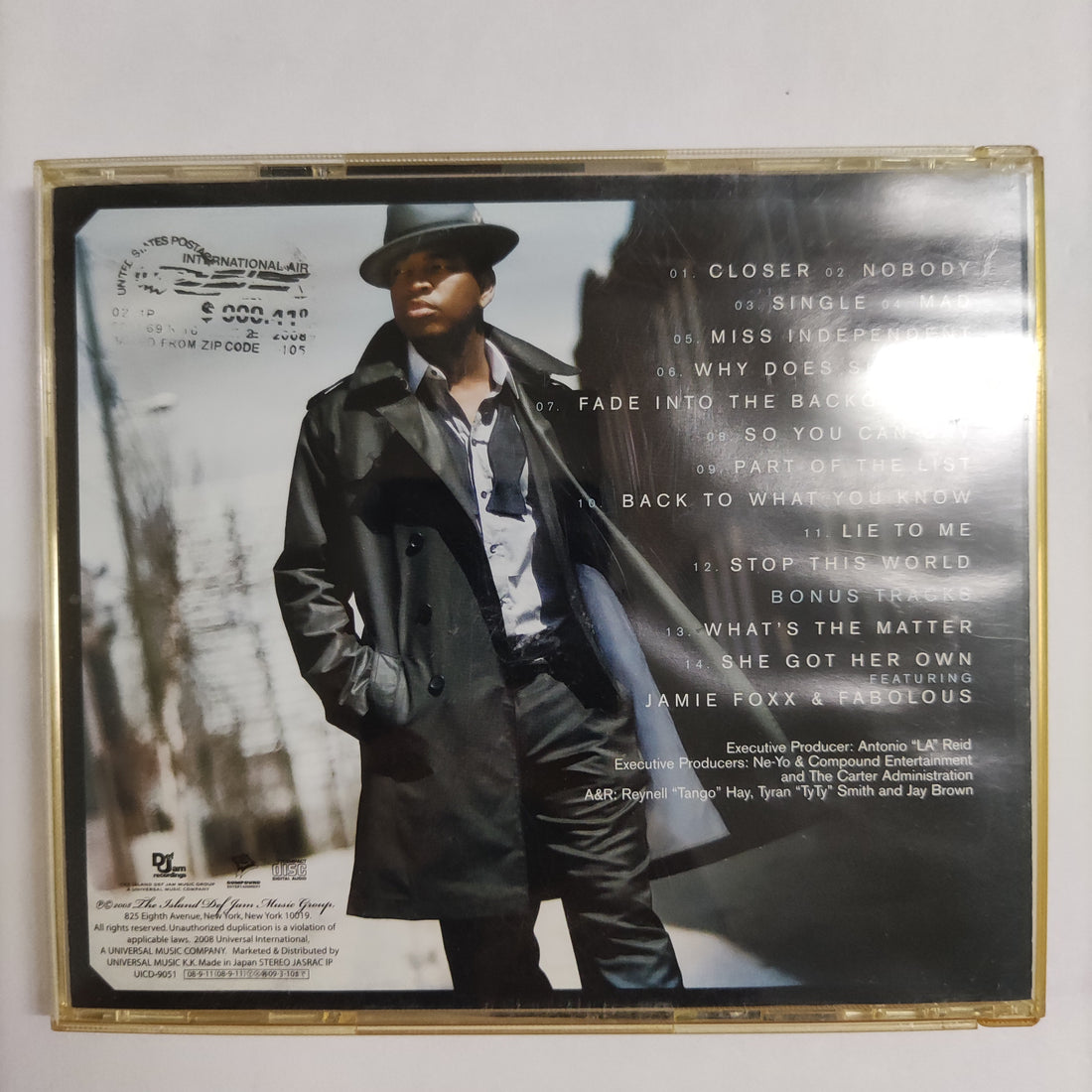 ซีดี Ne-Yo - Year Of The Gentleman CD VG+