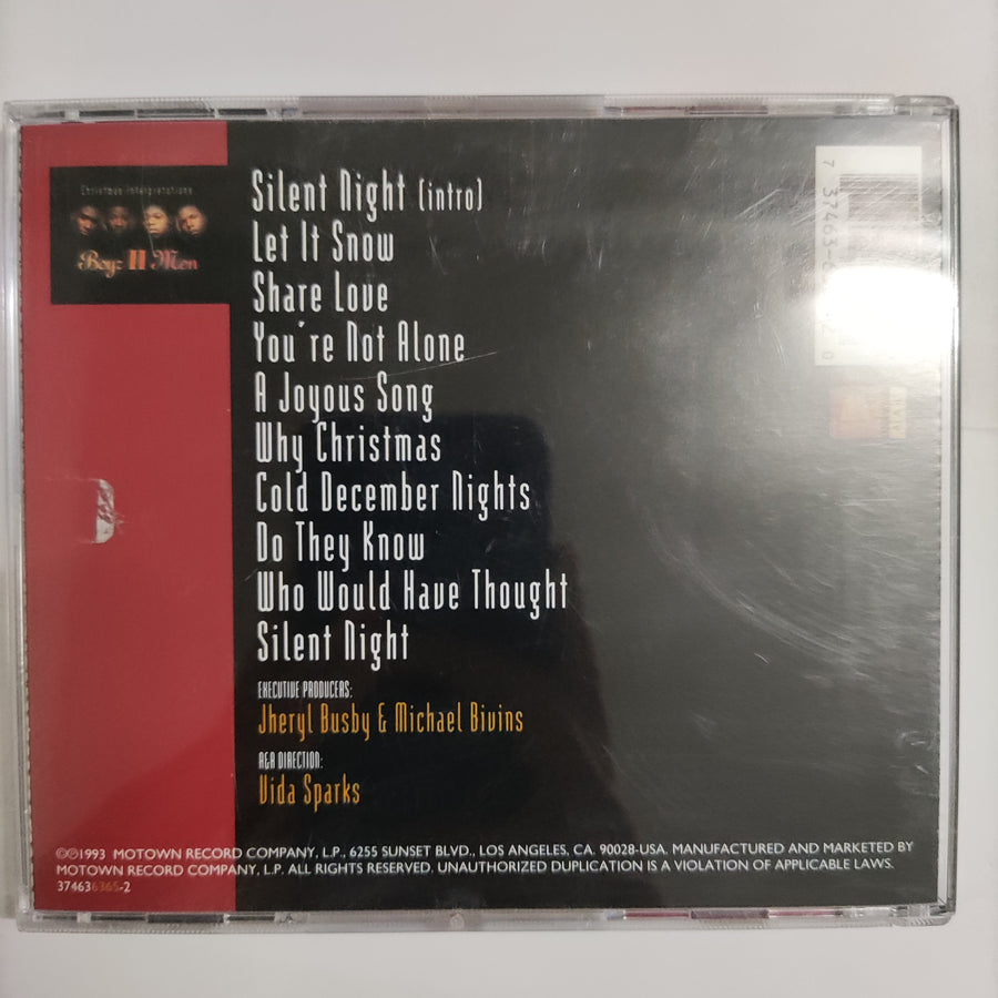 ซีดี Boyz II Men - Christmas Interpretations CD NM or M-