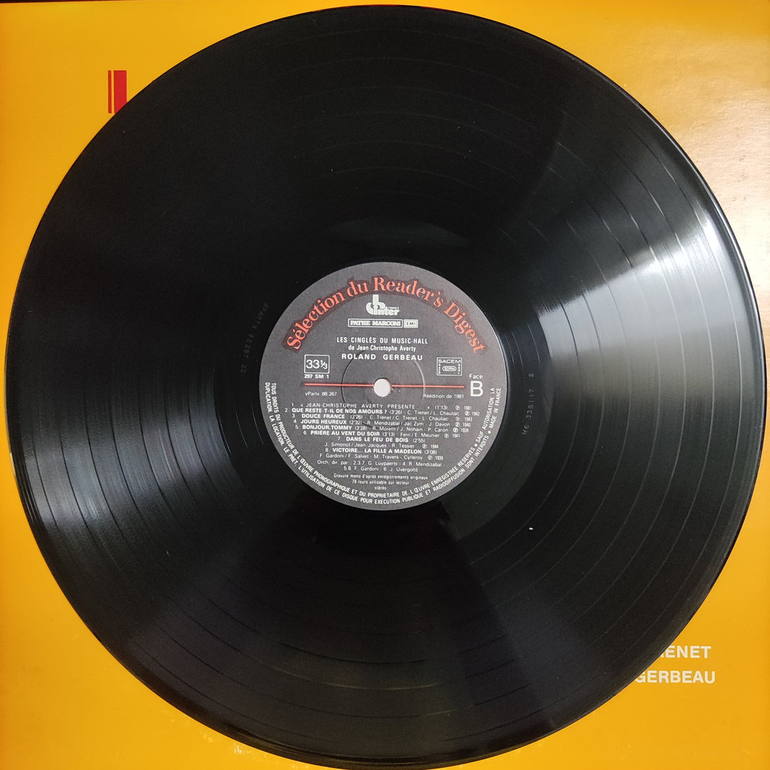 แผ่นเสียง Various - Les Cingles Du Music-Hall De Jean-Christophe Averty Vinyl VG+ 10LPs