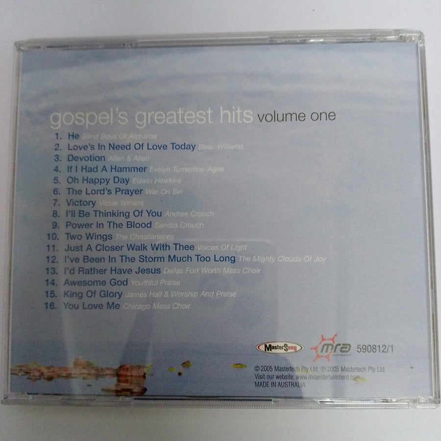 ซีดี Gospel's Greatest Hits Volume-One (CD) (VG+)