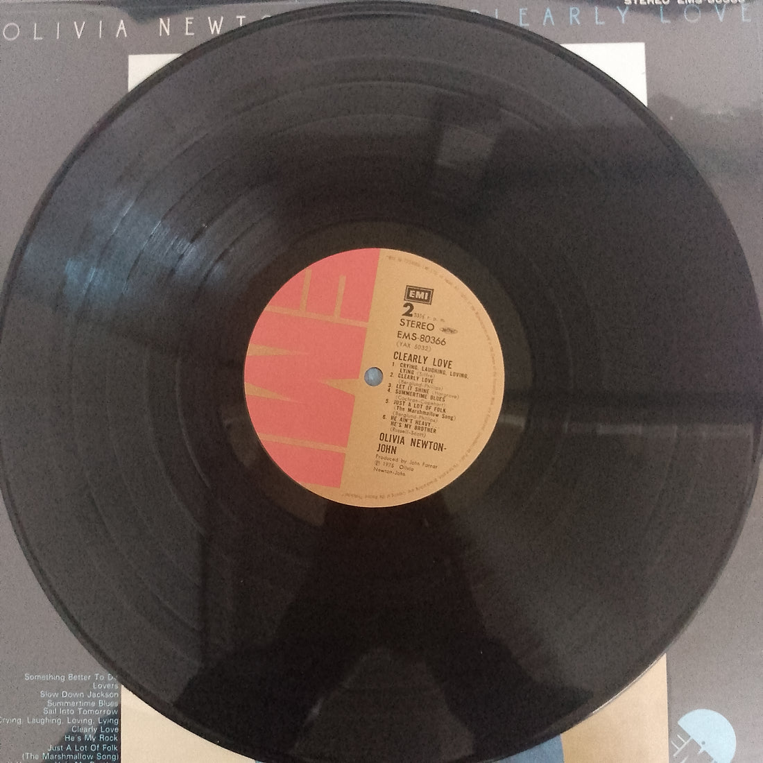 แผ่นเสียง Olivia Newton-John - Clearly Love Vinyl VG+