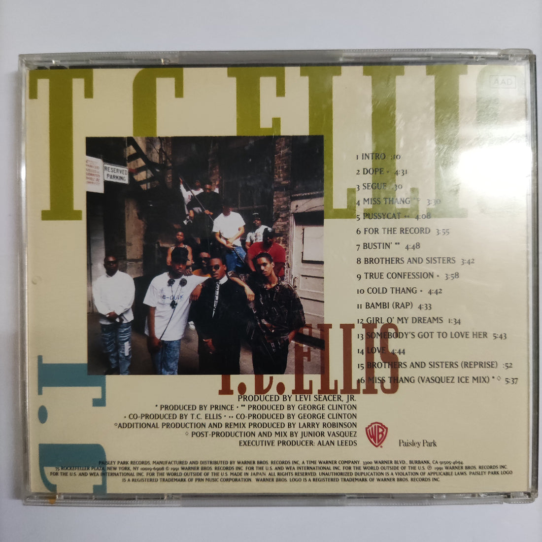 ซีดี T.C. Ellis - True Confessions CD NM or M-