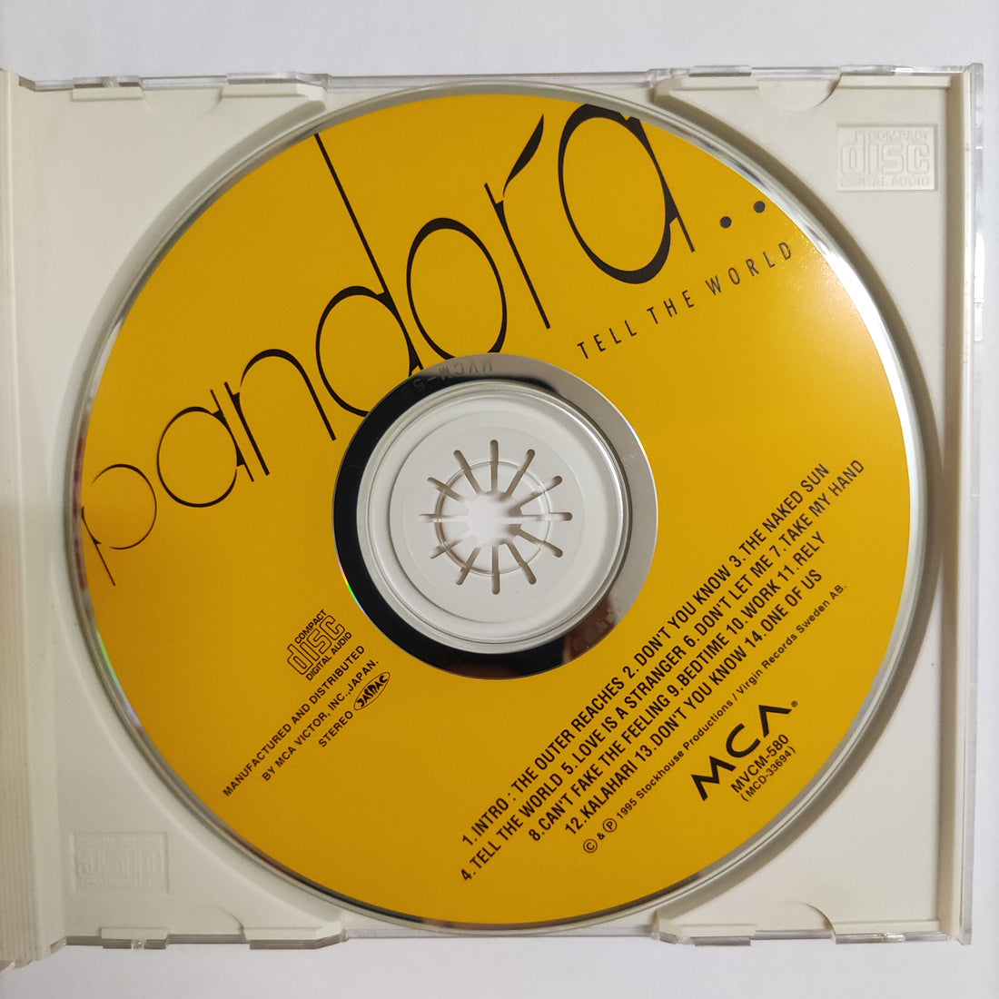 ซีดี Pandora - Tell The World CD VG+