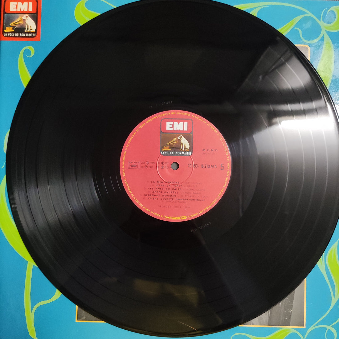 แผ่นเสียง Georges Thill – Album Du 80ᵉ Anniversaire Vinyl VG+ 4LPs