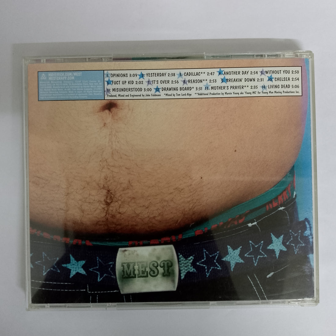 ซีดี Mest - Destination Unknown CD VG+