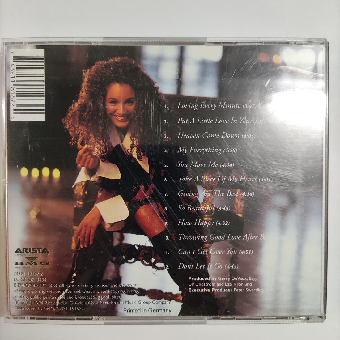 ซีดี Jennifer Brown - Giving You The Best CD VG+