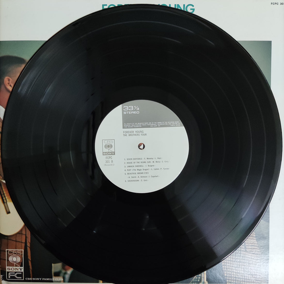 แผ่นเสียง The Brothers Four - Forever Young Vinyl VG+ 2LPs