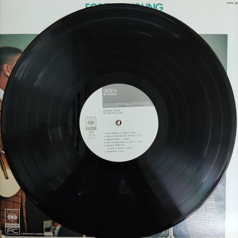 แผ่นเสียง The Brothers Four - Forever Young Vinyl VG+ 2LPs