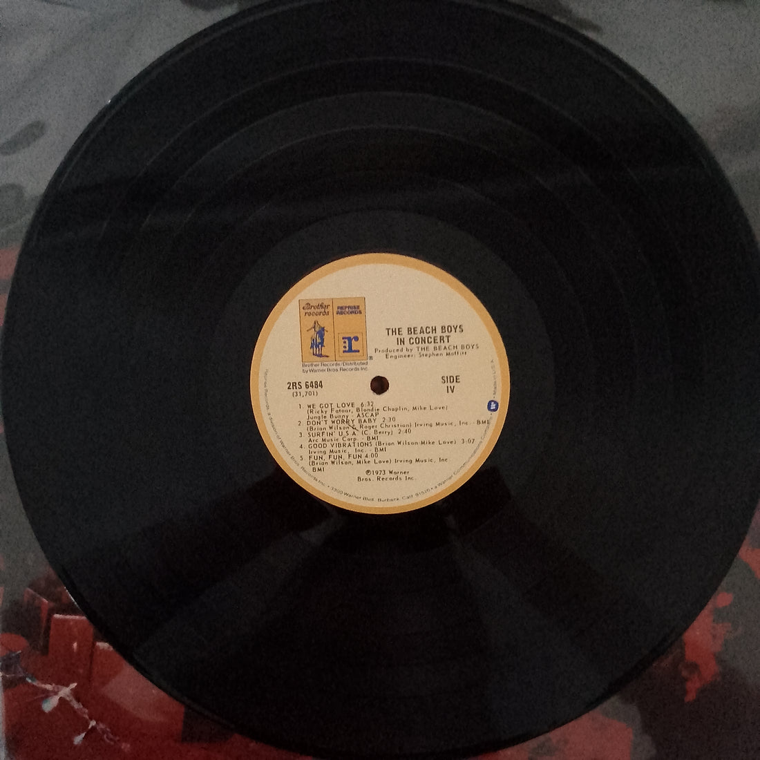 แผ่นเสียง The Beach Boys - The Beach Boys In Concert Vinyl VG+ 2LPs