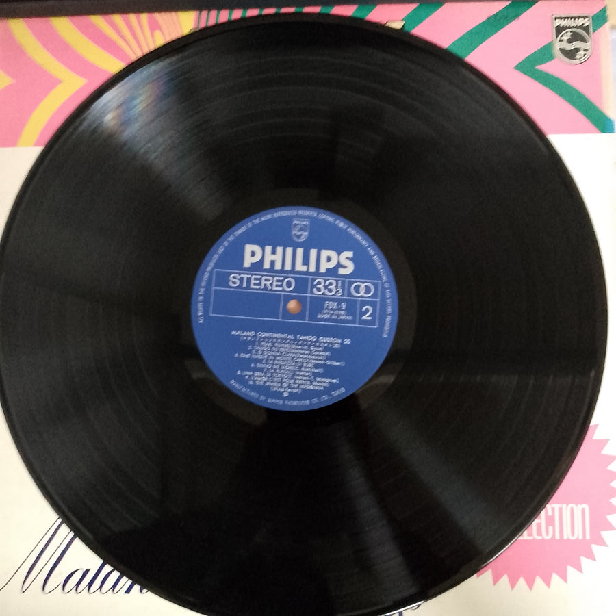 แผ่นเสียง Malando And His Tango Orchestra - Malando Continental Tango Custom 20 Vinyl VG+