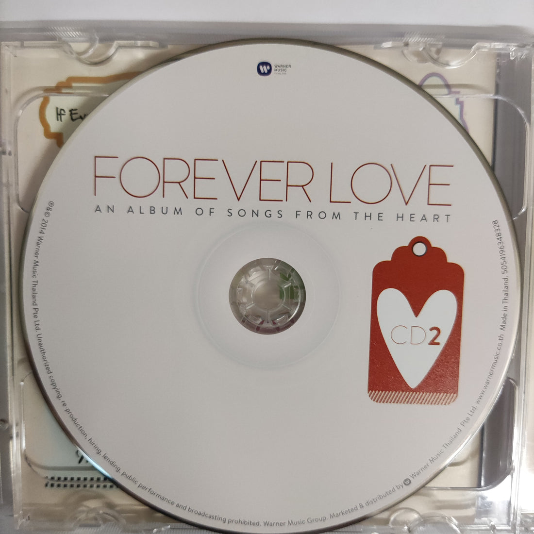 ซีดี Various - Forever Love An Album f Songs From The Heart CD NM 2CDs