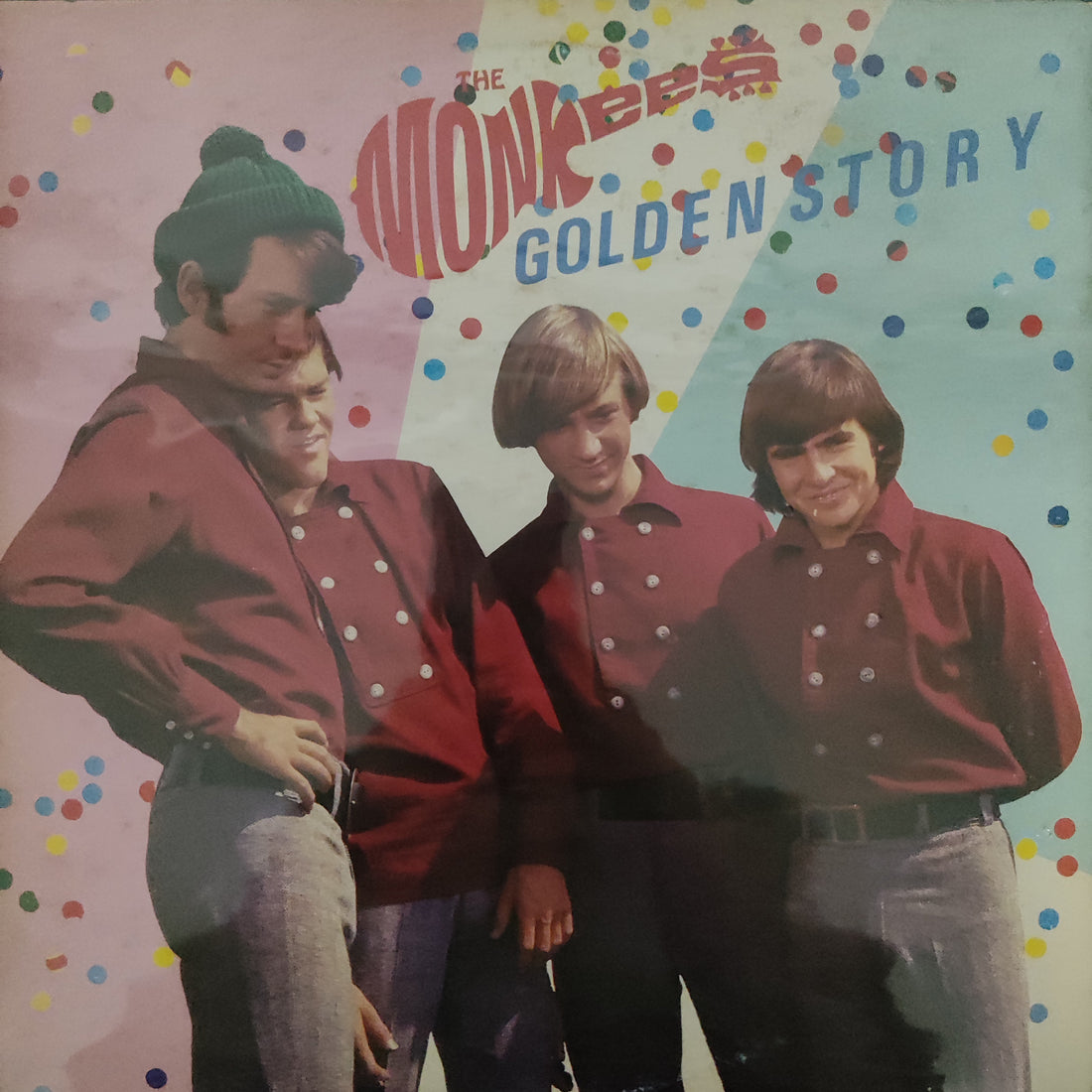 แผ่นเสียง The Monkees - Golden Story Vinyl VG+ 2LPs