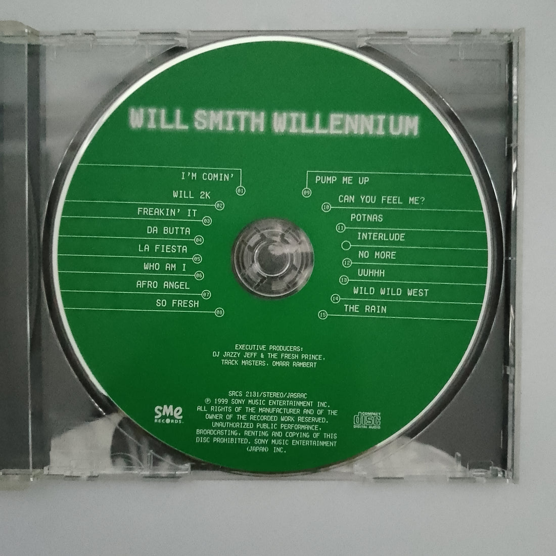 ซีดี Will Smith - Willennium CD VG+