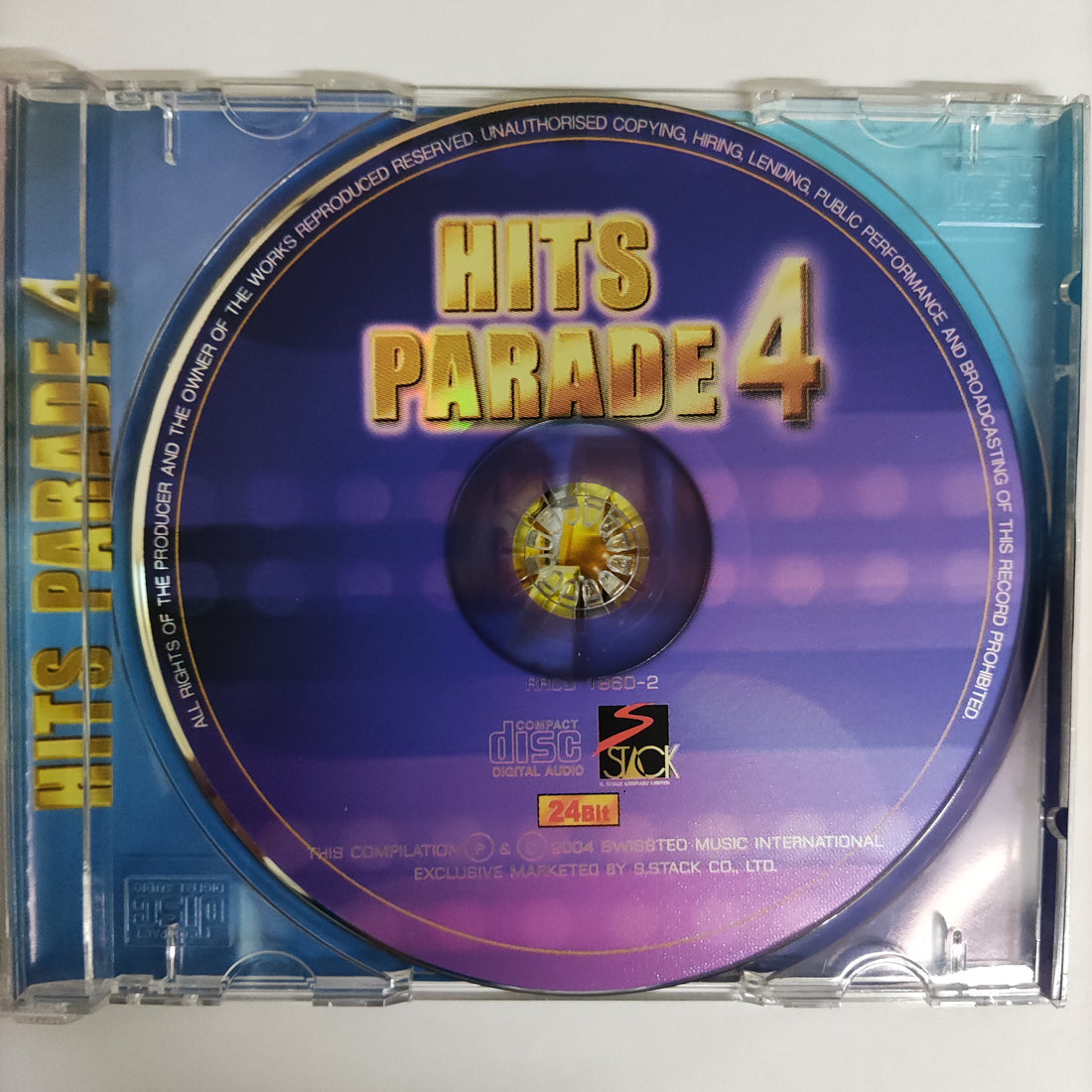 ซีดี Various - 19 All Time Favourites By Original Artists Hits Parade 4 CD VG+