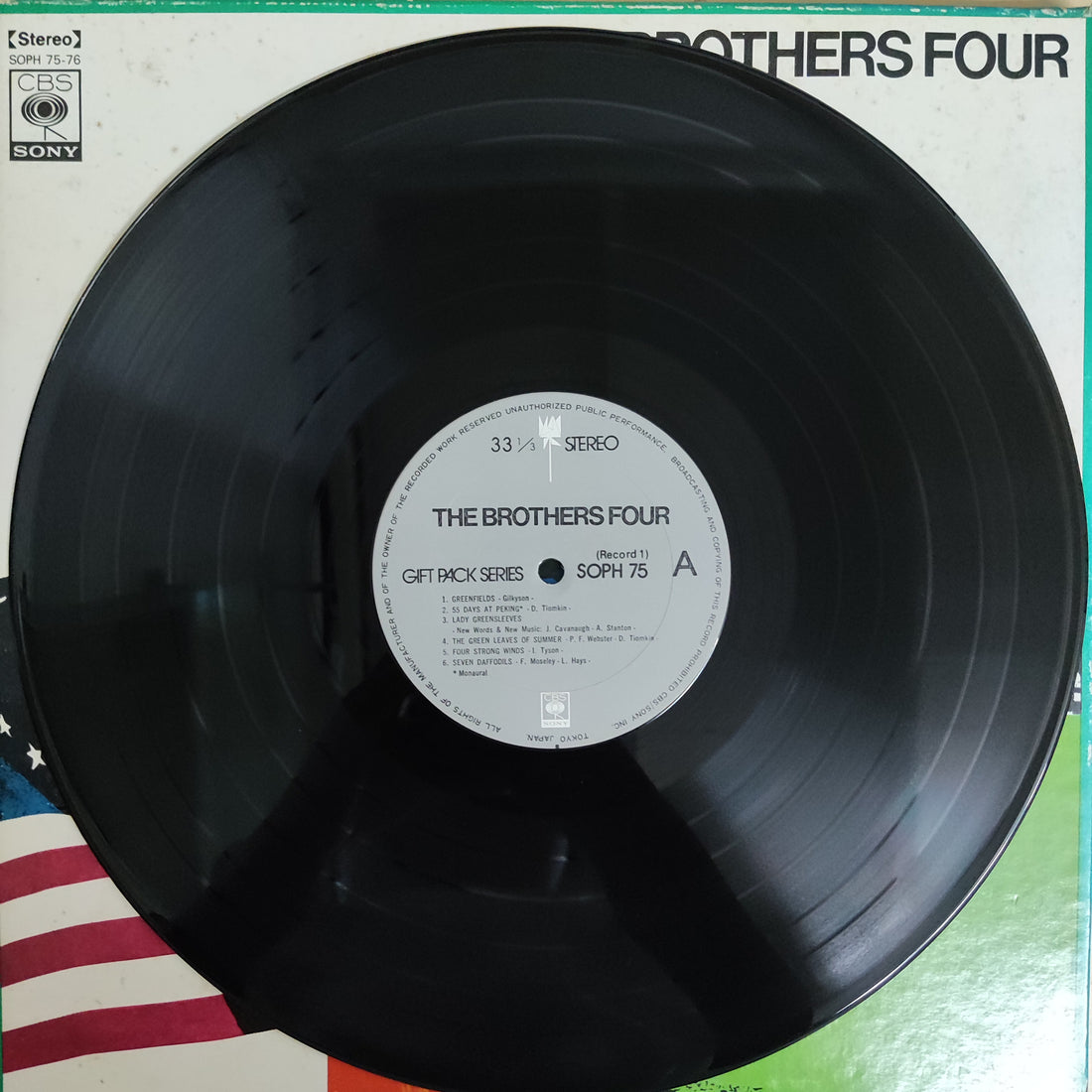 แผ่นเสียง The Brothers Four - Gift Pack Series Vinyl VG+l 2LPs
