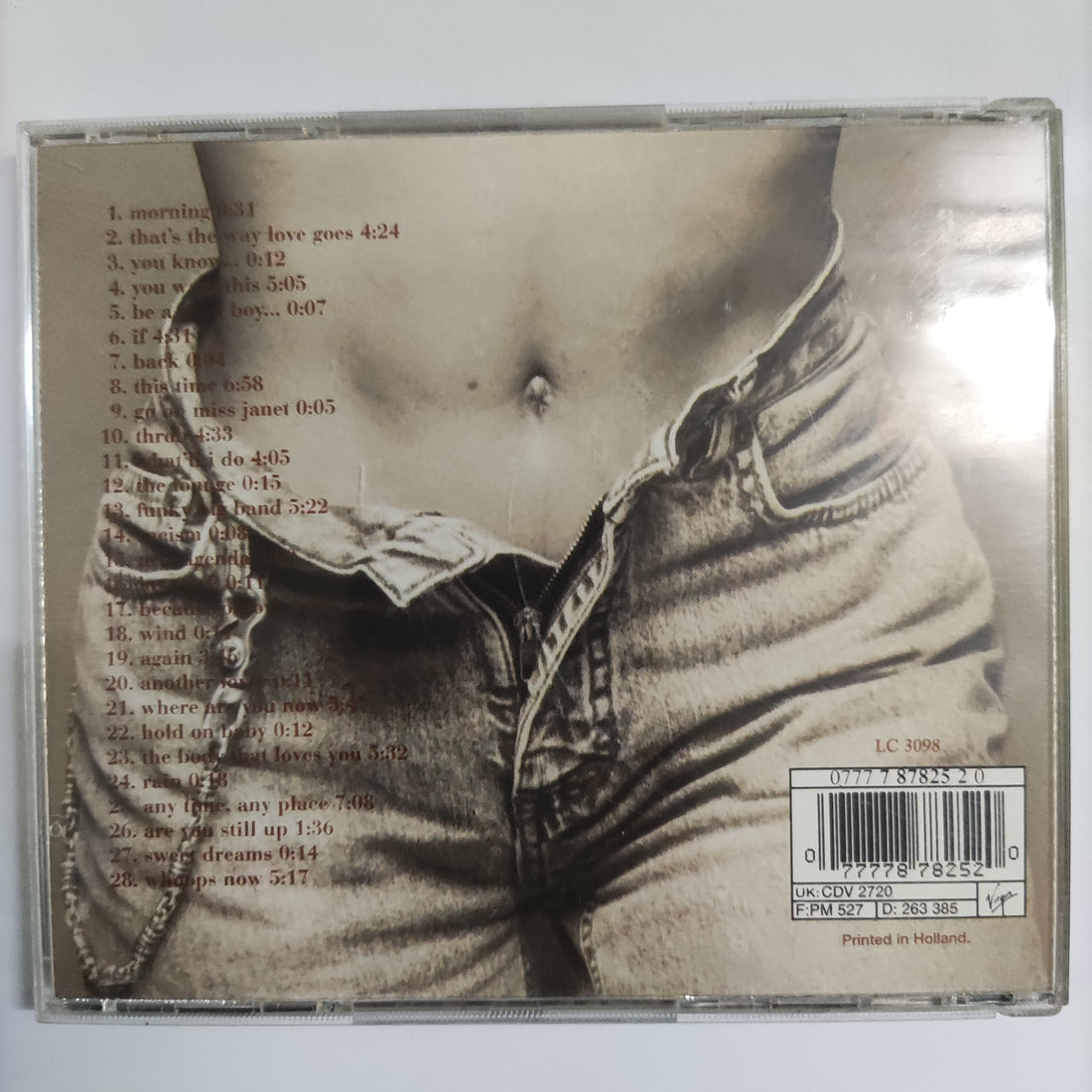 ซีดี Janet Jackson - Janet. CD NM or M-