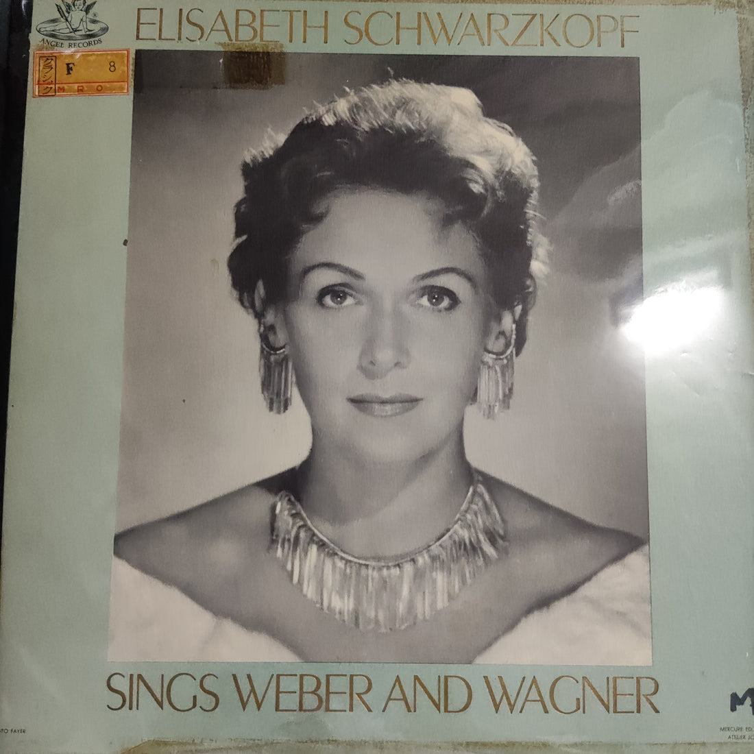 แผ่นเสียง Elisabeth Schwarzkopf - Sings Weber And Wagner Vinyl VG+