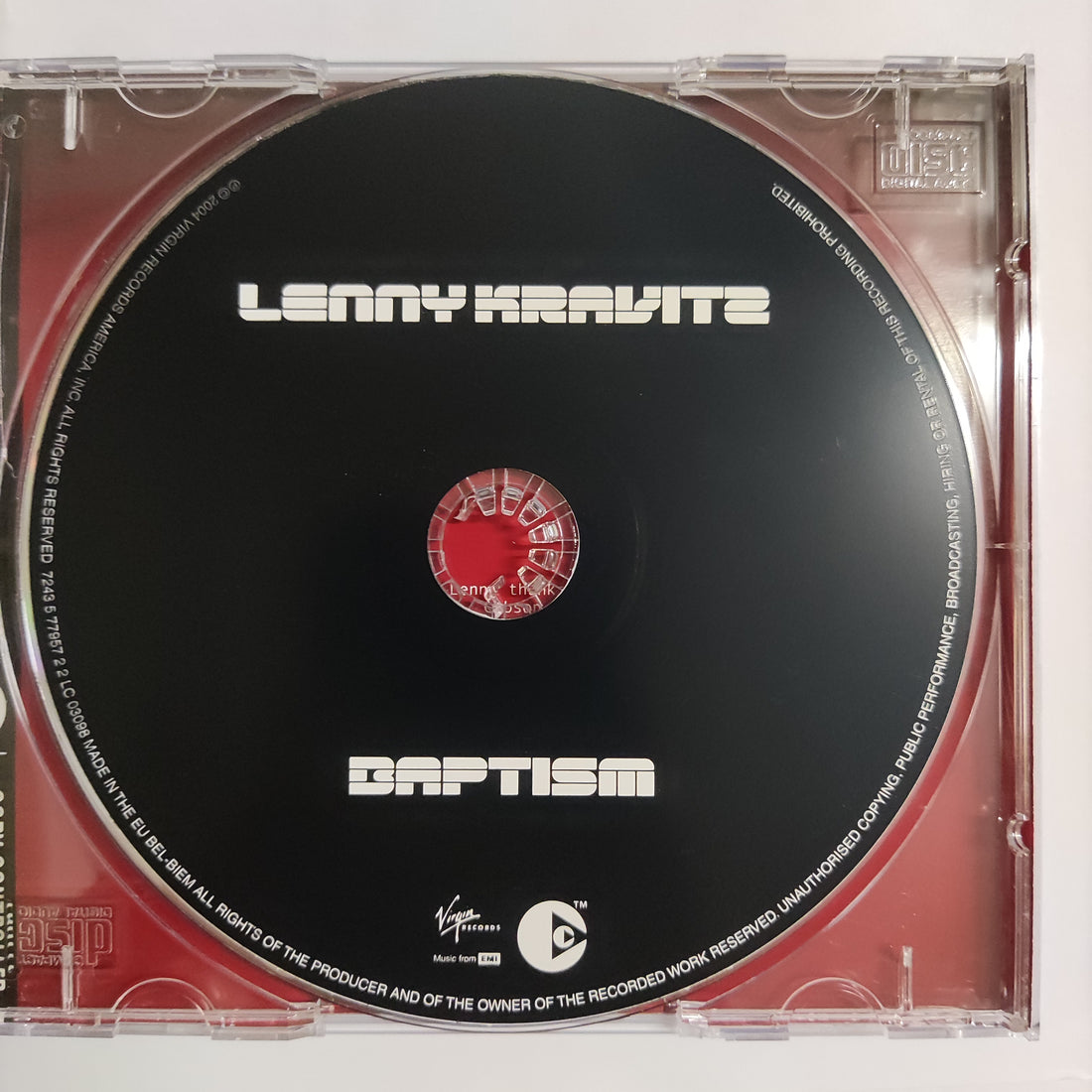 ซีดี Lenny Kravitz - Baptism CD VG+