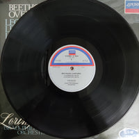 แผ่นเสียง Lorin Maazel - Israel Philharmonic Orchestra Beethoven Overtures Leonore No.1 Leonore No.2 Leonore No.3 Fidelio Vinyl VG+