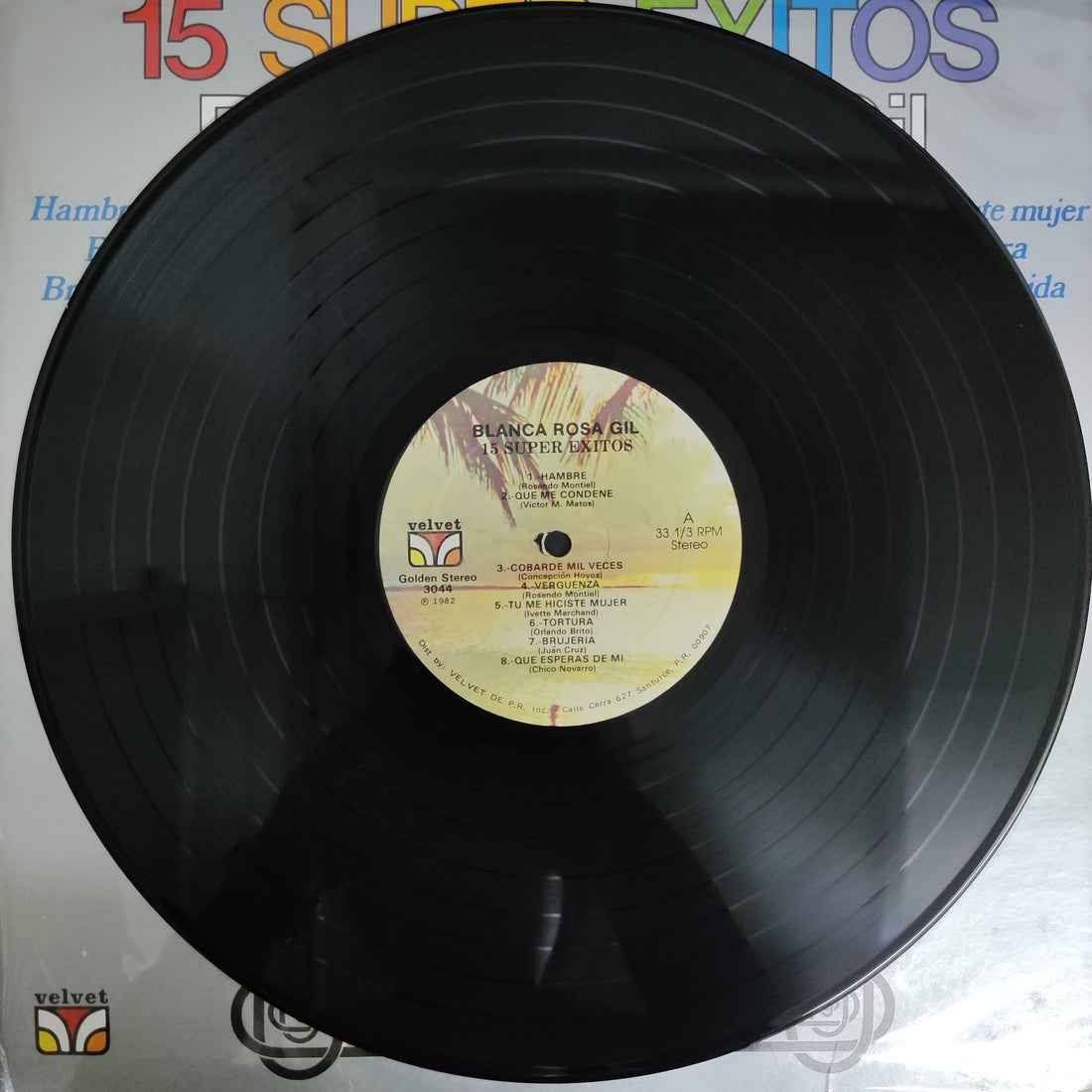 แผ่นเสียง Blanca Rosa Gil - 15 Super Exitos Vinyl VG+