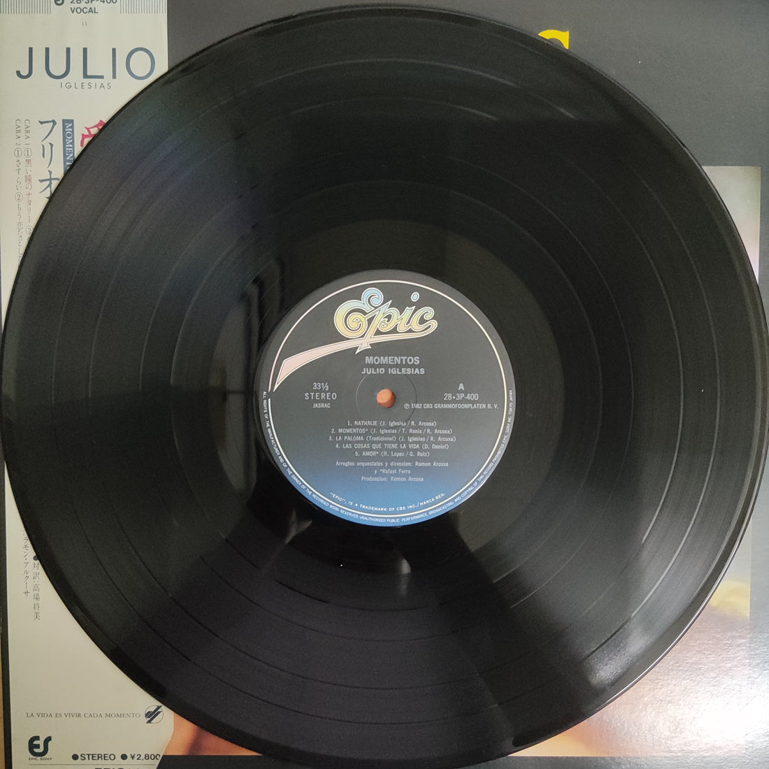 แผ่นเสียง Julio Iglesias - Momentos Vinyl VG+