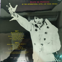 แผ่นเสียง Elvis Presley = Elvis Presley - Elvis In Person At The International Hotel = プレスリー・イン・パースン Vinyl VG+