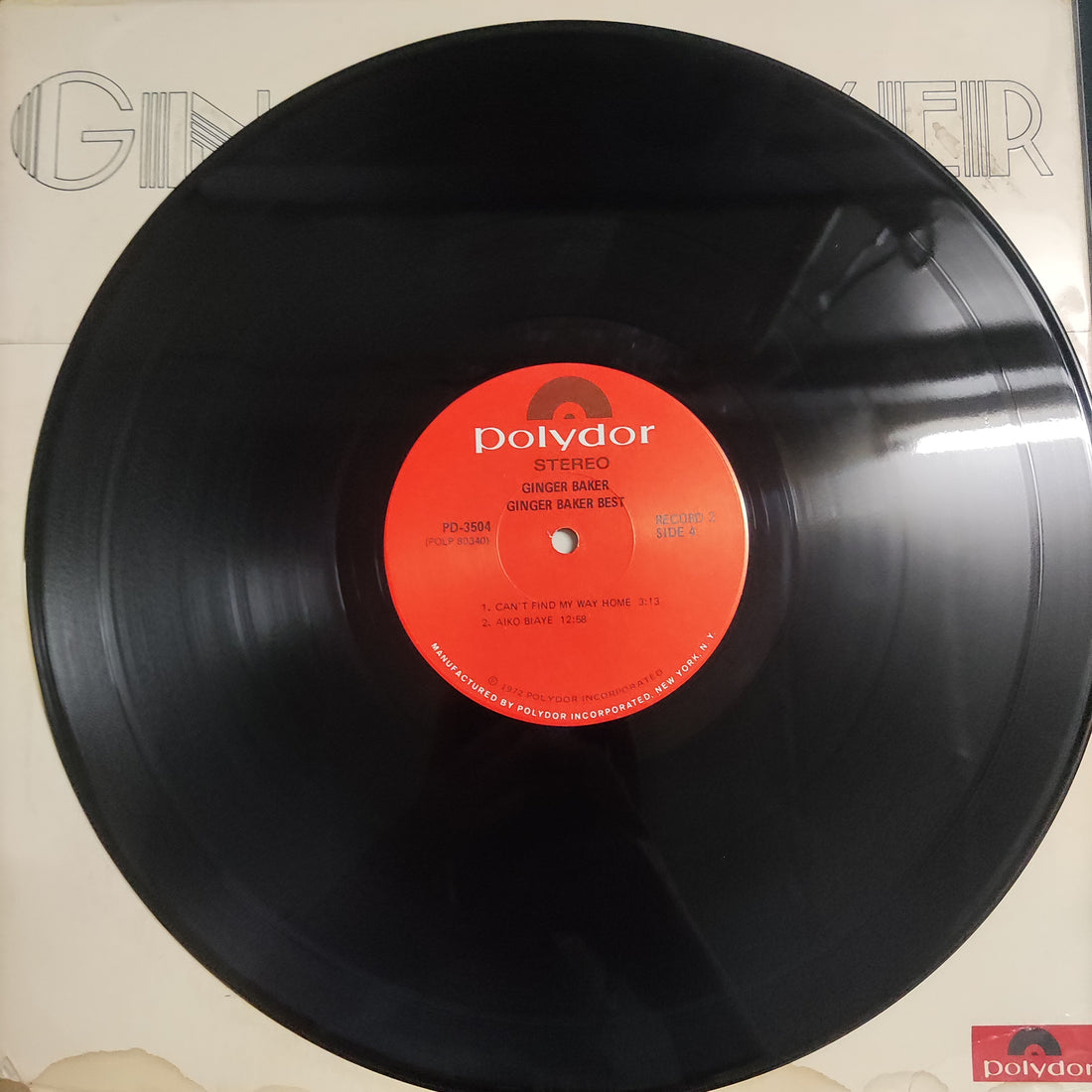 แผ่นเสียง Ginger Baker - At His Best Vinyl VG+ 2LPs