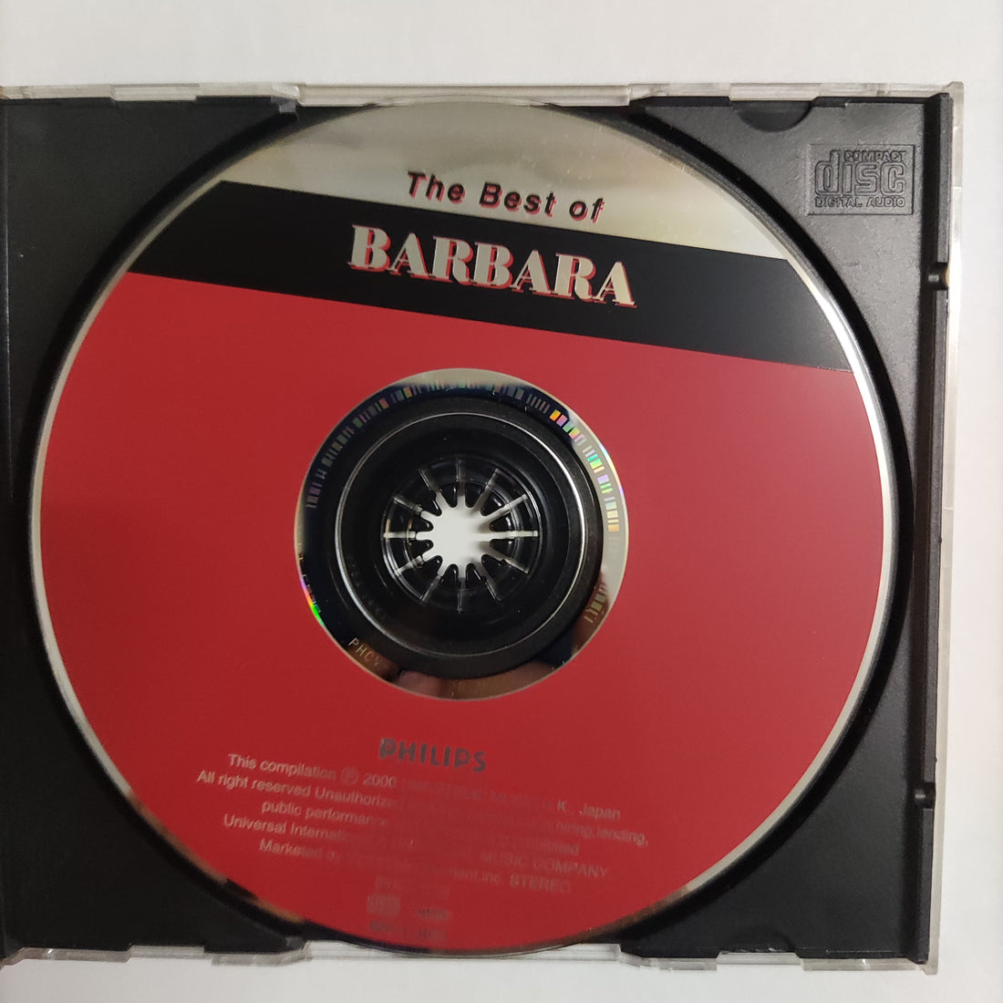 ซีดี Barbara - The Best Of Barbara CD VG+